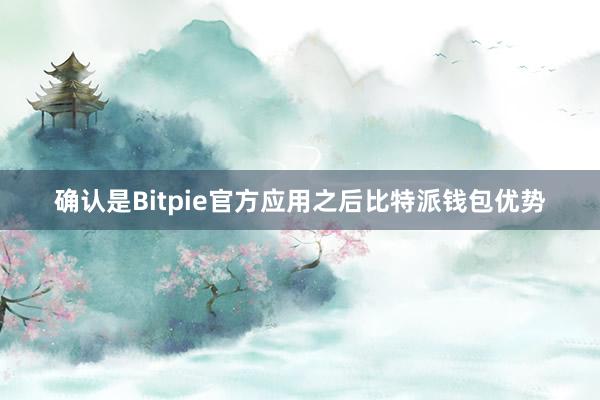 确认是Bitpie官方应用之后比特派钱包优势