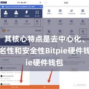 其核心特点是去中心化、匿名性和安全性Bitpie硬件钱包