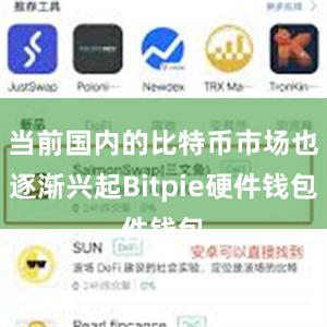 当前国内的比特币市场也逐渐兴起Bitpie硬件钱包