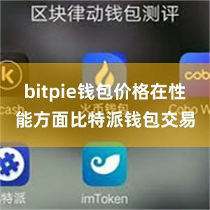 bitpie钱包价格在性能方面比特派钱包交易